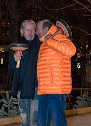 Johnny Logan, Frank Fleschenberg (©Foto: Christian Habel)